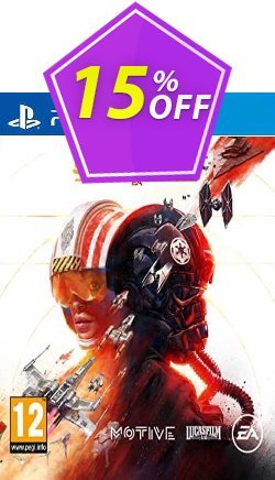 15% OFF Star Wars: Squadrons PS4 - EU  Coupon code