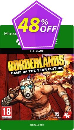 48% OFF Borderlands: Game of the Year Edition Xbox One Discount