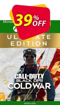 39% OFF Call of Duty: Black Ops Cold War - Ultimate Edition Xbox One - UK  Discount