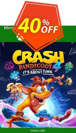 40% OFF Crash Bandicoot 4: It’s About Time Xbox One - UK  Discount