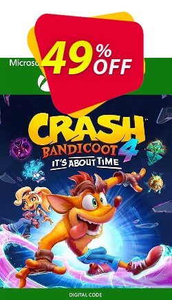 54% OFF Crash Bandicoot 4: It’s About Time Xbox One - US  Discount