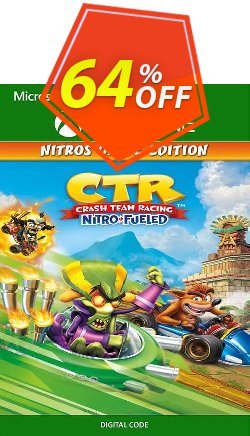 Crash Team Racing Nitro-Fueled - Nitros Oxide Edition Xbox One - UK  Coupon discount Crash Team Racing Nitro-Fueled - Nitros Oxide Edition Xbox One (UK) Deal 2024 CDkeys - Crash Team Racing Nitro-Fueled - Nitros Oxide Edition Xbox One (UK) Exclusive Sale offer 