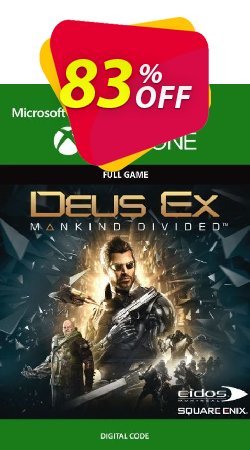 83% OFF Deus Ex Mankind Divided Xbox One - UK  Discount