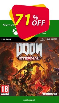 71% OFF DOOM Eternal Xbox One - UK  Coupon code