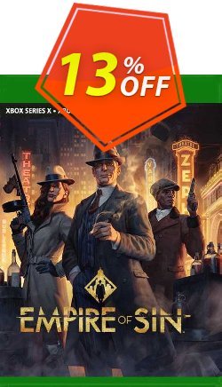 13% OFF Empire of Sin Xbox One - UK  Coupon code