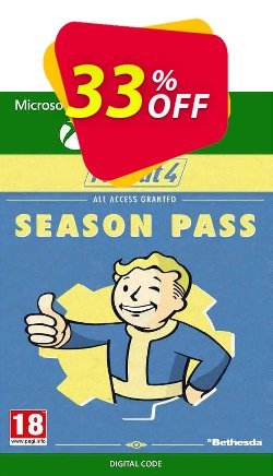 33% OFF Fallout 4 Season Pass Xbox One - UK  Coupon code