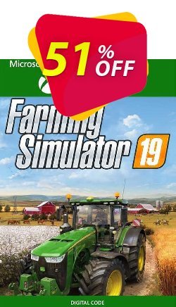 Farming Simulator 19 Xbox One - UK  Coupon discount Farming Simulator 19 Xbox One (UK) Deal 2024 CDkeys - Farming Simulator 19 Xbox One (UK) Exclusive Sale offer 