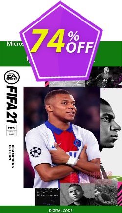 74% OFF FIFA 21 - Champions Edition Xbox One/Xbox Series X|S - US  Discount