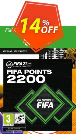 14% OFF FIFA 21 Ultimate Team 2200 Points Pack Xbox One / Xbox Series X Coupon code