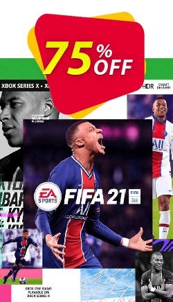 75% OFF FIFA 21 Xbox One/Xbox Series X|S - EU  Coupon code