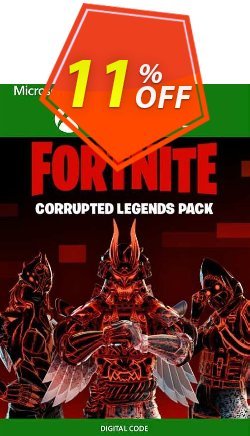 11% OFF Fortnite - Corrupted Legends Pack Xbox One - UK  Coupon code