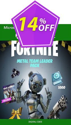 Fortnite - Metal Team Leader Pack Xbox One (US) Deal 2024 CDkeys