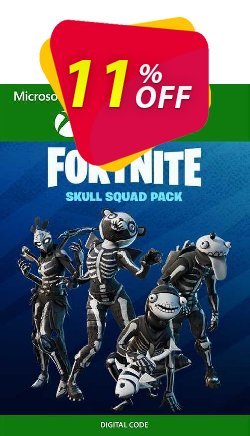 Fortnite - Skull Squad Pack Xbox One - UK Coupon discount Fortnite - Skull Squad Pack Xbox One (UK) Deal 2021 CDkeys - Fortnite - Skull Squad Pack Xbox One (UK) Exclusive Sale offer for iVoicesoft
