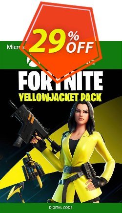 29% OFF Fortnite - The Yellow Jacket Pack Xbox One - UK  Discount