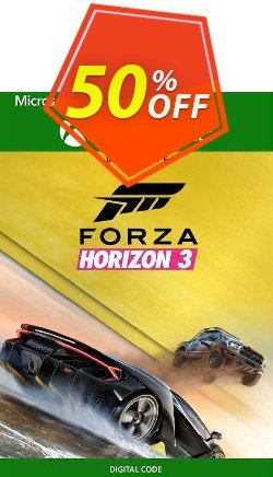 50% OFF Forza Horizon 3 Ultimate Edition Xbox One - UK  Discount