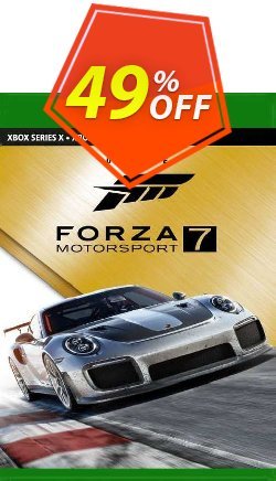 49% OFF Forza Motorsport 7 Ultimate Edition Xbox One/PC - US  Coupon code