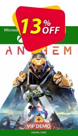13% OFF Anthem Xbox One + VIP Demo Coupon code
