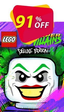 91% OFF Lego DC Super-Villains Deluxe Edition PC Discount