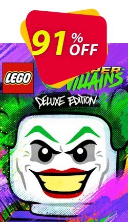 91% OFF Lego DC Super-Villains Deluxe Edition PC Discount