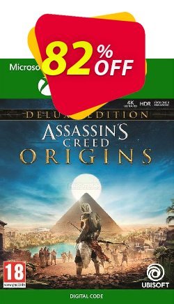 82% OFF Assassin&#039;s Creed Origins - Deluxe Edition Xbox One - UK  Coupon code