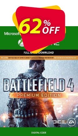 62% OFF Battlefield 4 - Premium Edition Xbox One Coupon code