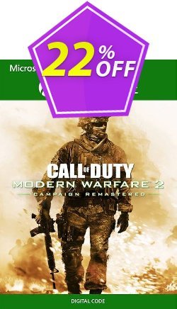 22% OFF Call of Duty: Modern Warfare 2 Campaign Remastered Xbox One - UK  Coupon code