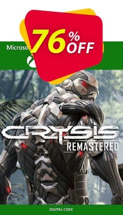 Crysis Remastered Xbox One - UK  Coupon discount Crysis Remastered Xbox One (UK) Deal 2024 CDkeys - Crysis Remastered Xbox One (UK) Exclusive Sale offer 
