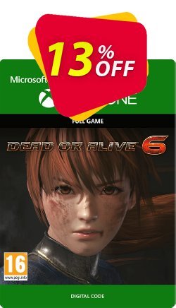 13% OFF Dead or Alive 6 Xbox One Coupon code