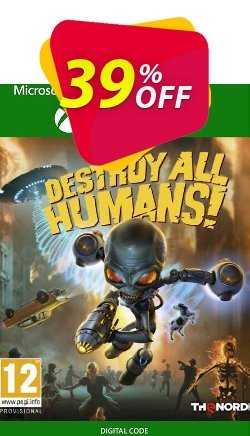 Destroy All Humans! Xbox One - UK  Coupon discount Destroy All Humans! Xbox One (UK) Deal 2024 CDkeys - Destroy All Humans! Xbox One (UK) Exclusive Sale offer 