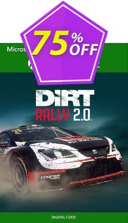 75% OFF Dirt Rally 2.0 Xbox One - UK  Discount