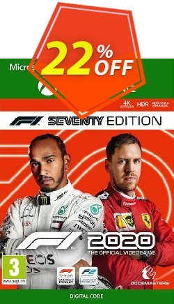 22% OFF F1 2020 Seventy Edition Xbox One - EU  Discount
