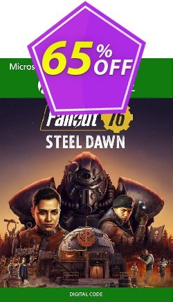 Fallout 76 Steel Dawn Xbox One - UK  Coupon discount Fallout 76 Steel Dawn Xbox One (UK) Deal 2024 CDkeys - Fallout 76 Steel Dawn Xbox One (UK) Exclusive Sale offer 