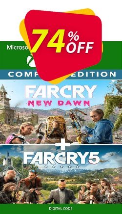 74% OFF Far Cry 5 + Far Cry New Dawn Deluxe Edition Bundle Xbox One - UK  Discount