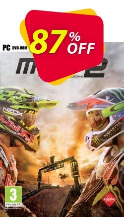 87% OFF MXGP2: The Official Motocross Videogame PC Discount