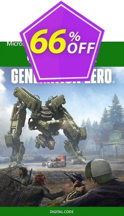 Generation Zero Xbox One - UK Coupon discount Generation Zero Xbox One (UK) Deal 2021 CDkeys. Promotion: Generation Zero Xbox One (UK) Exclusive Sale offer for iVoicesoft