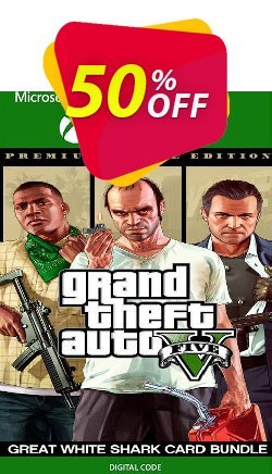 Grand Theft Auto V: Premium Online Edition & Great White Shark Card Bundle Xbox One - UK  Coupon discount Grand Theft Auto V: Premium Online Edition &amp; Great White Shark Card Bundle Xbox One (UK) Deal 2024 CDkeys - Grand Theft Auto V: Premium Online Edition &amp; Great White Shark Card Bundle Xbox One (UK) Exclusive Sale offer 