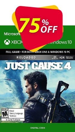 75% OFF Just Cause 4: Reloaded Xbox One - UK  Coupon code