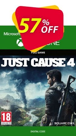 57% OFF Just Cause 4 Standard Xbox One Coupon code