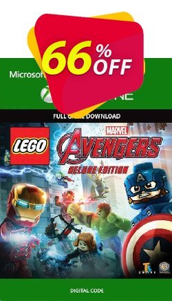 66% OFF LEGO Marvel&#039;s Avengers - Deluxe Edition Xbox One - UK  Coupon code