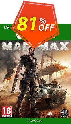 81% OFF Mad Max Xbox One - UK  Coupon code