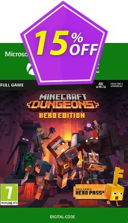 Minecraft Dungeons Hero Edition Xbox One Deal 2024 CDkeys