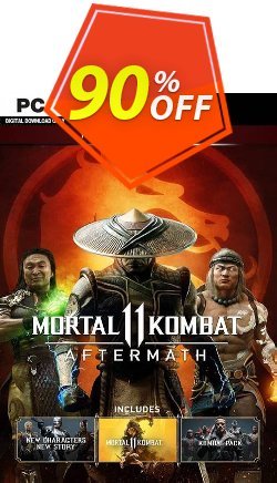 90% OFF Mortal Kombat 11: Aftermath Kollection PC Coupon code
