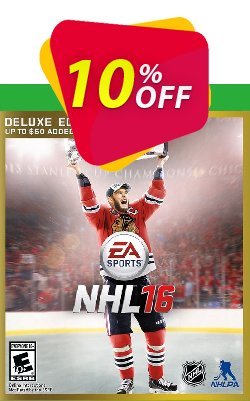 10% OFF NHL 16 Deluxe Edition - Xbox One Coupon code