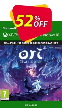 52% OFF Ori and the Will of the Wisps Xbox One/Xbox Series X|S / PC - UK  Discount