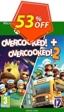 Overcooked! + Overcooked! 2 Xbox One - UK  Coupon discount Overcooked! + Overcooked! 2 Xbox One (UK) Deal 2024 CDkeys - Overcooked! + Overcooked! 2 Xbox One (UK) Exclusive Sale offer 