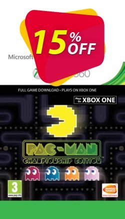 15% OFF Pac-Man Championship Edition Xbox One/ Xbox 360 Coupon code