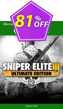 Sniper Elite 3 - Ultimate Edition Xbox One (UK) Deal 2024 CDkeys