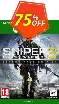 Sniper Ghost Warrior 3 - Season Pass Edition Xbox One - UK  Coupon discount Sniper Ghost Warrior 3 - Season Pass Edition Xbox One (UK) Deal 2024 CDkeys - Sniper Ghost Warrior 3 - Season Pass Edition Xbox One (UK) Exclusive Sale offer 