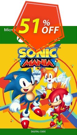 51% OFF Sonic Mania Xbox One - UK  Coupon code