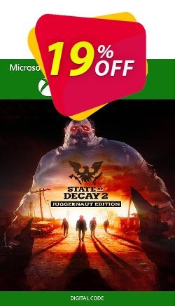 19% OFF State of Decay 2 - Juggernaut Edition Xbox One Coupon code